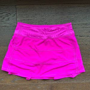 NWOT Pace Rival Mid-Rise Skirt *Long in pow pink